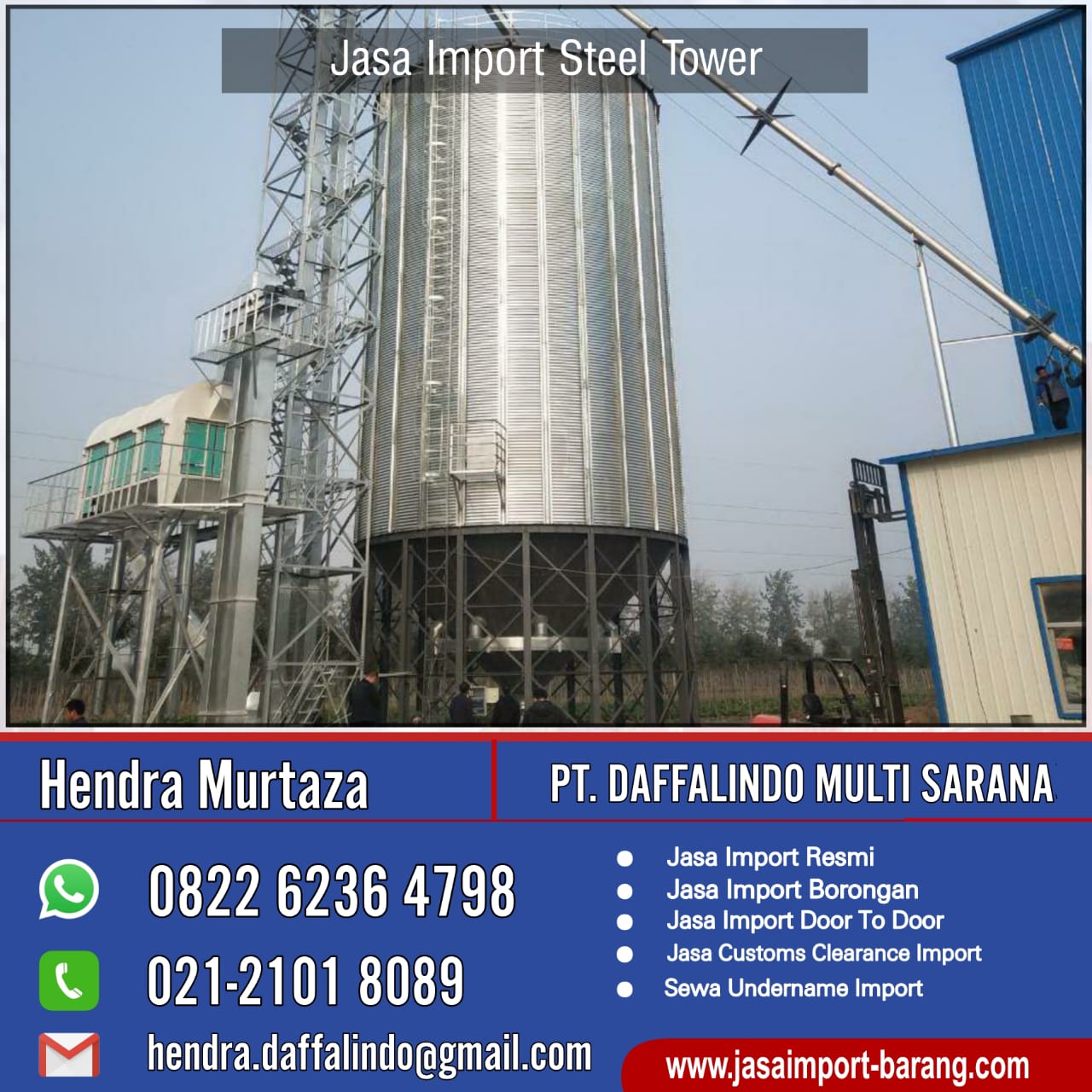 jasa import steel tower